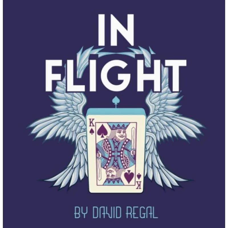 In volo di David Regal Espedienti Carte da poker Trucchi magici Illusioni Mentalismo Oggetti di scena magici Mago Mente Predtion Giochi Magia Divertimento
