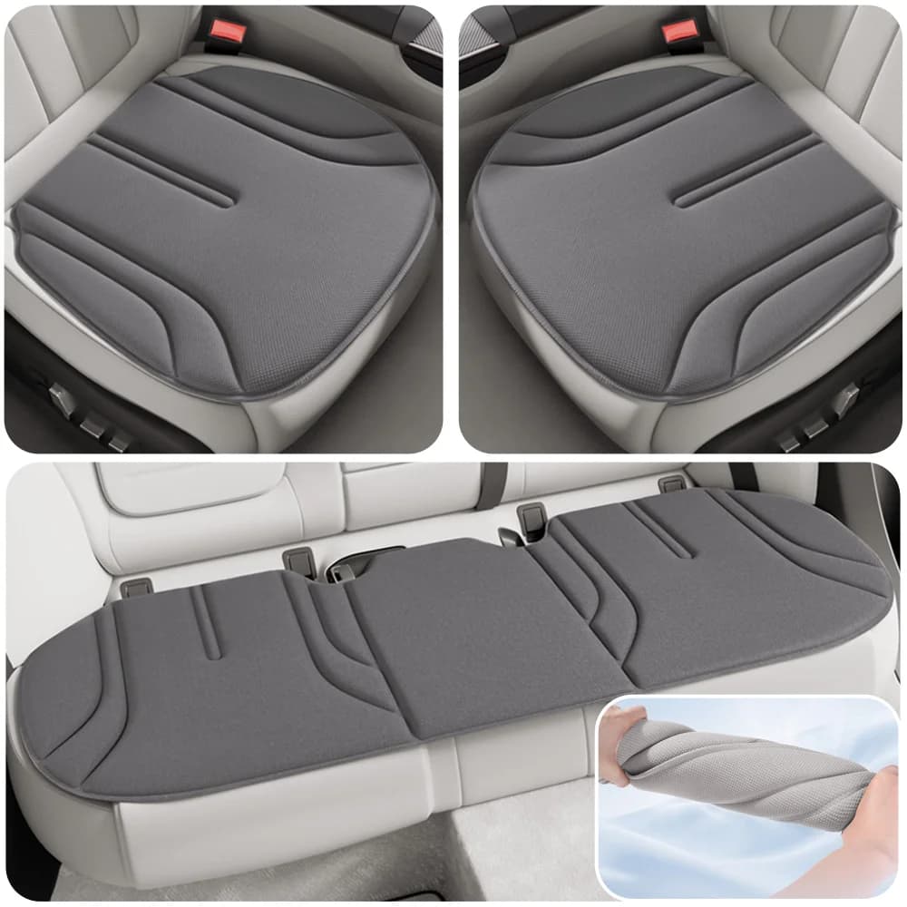 Summer Breathable Foam Cotton Car Seat Cover Set High-elastic Auto Seat Cushion Antibacterial Seat Pads Universal Chair Mat