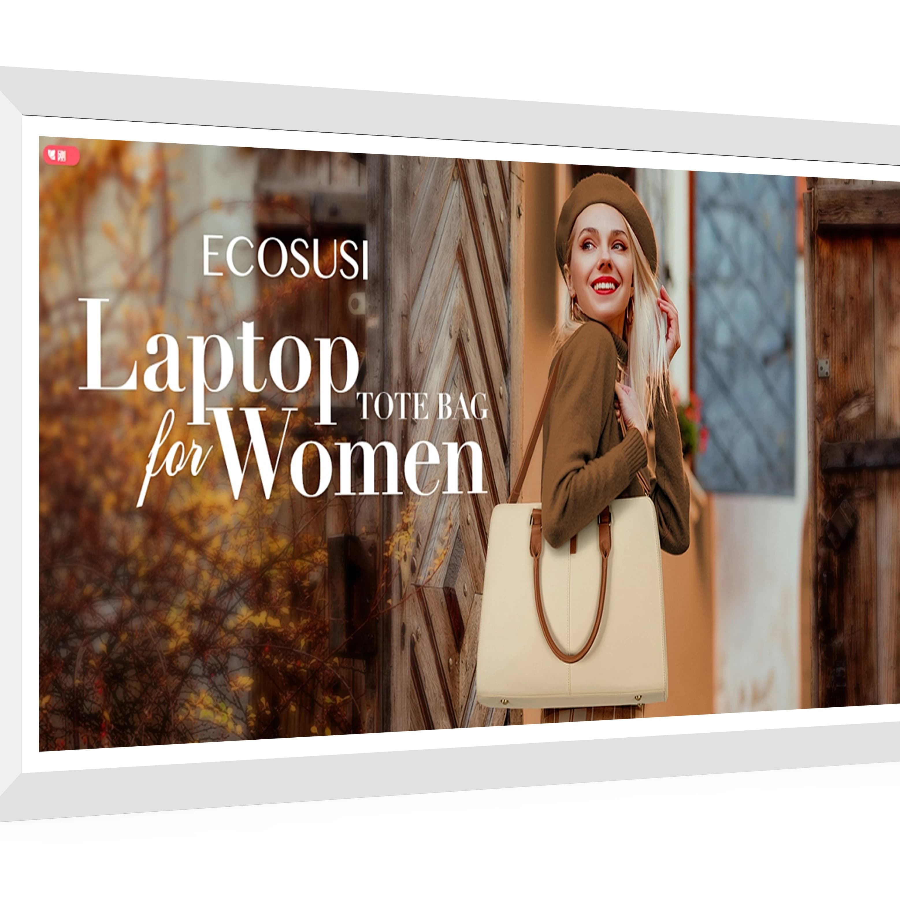 21.5 Inch Wooden Frame Tablet Android 13 Album Smart WiFi++Speaker Cloud Digital Photo Gift Art Smart Home Interactive