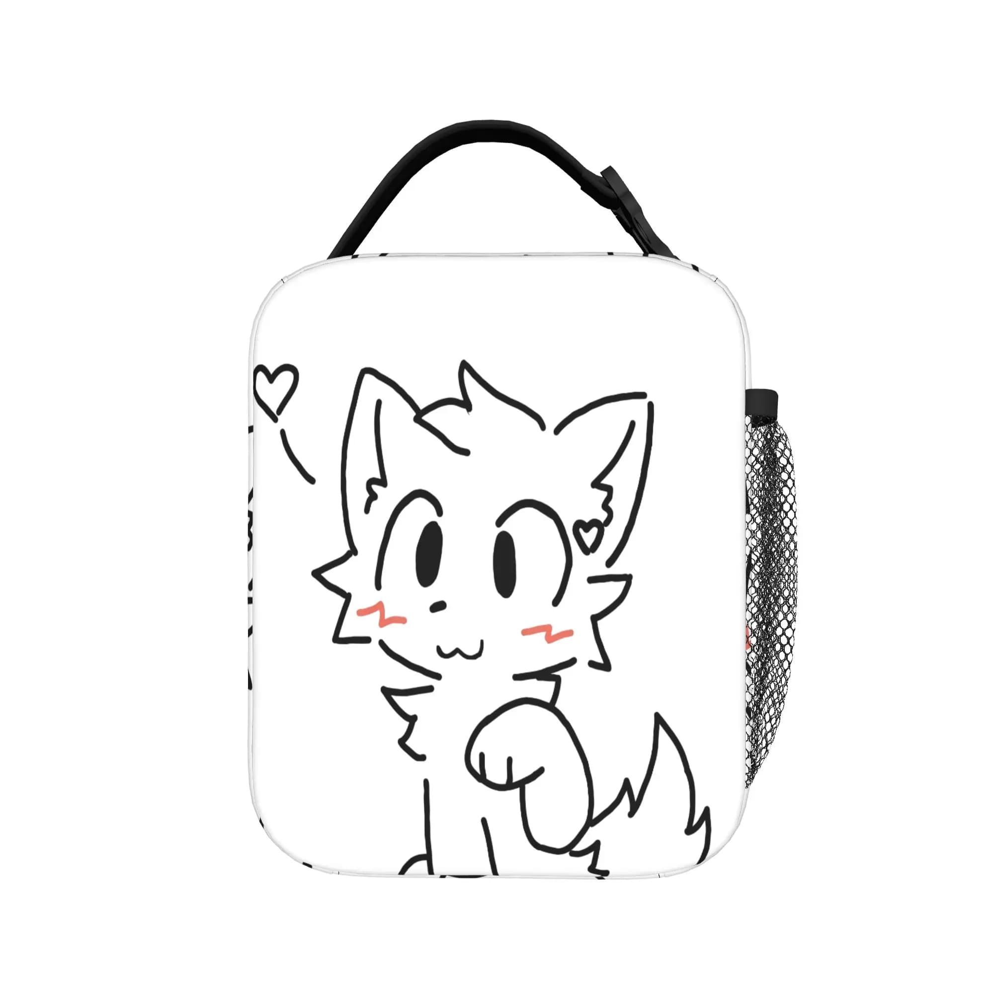 Boykisser Insulated Lunch Bag Leakproof Cat Meal Container Cooler Bag Tote Lunch Box Beach Travel Men Women