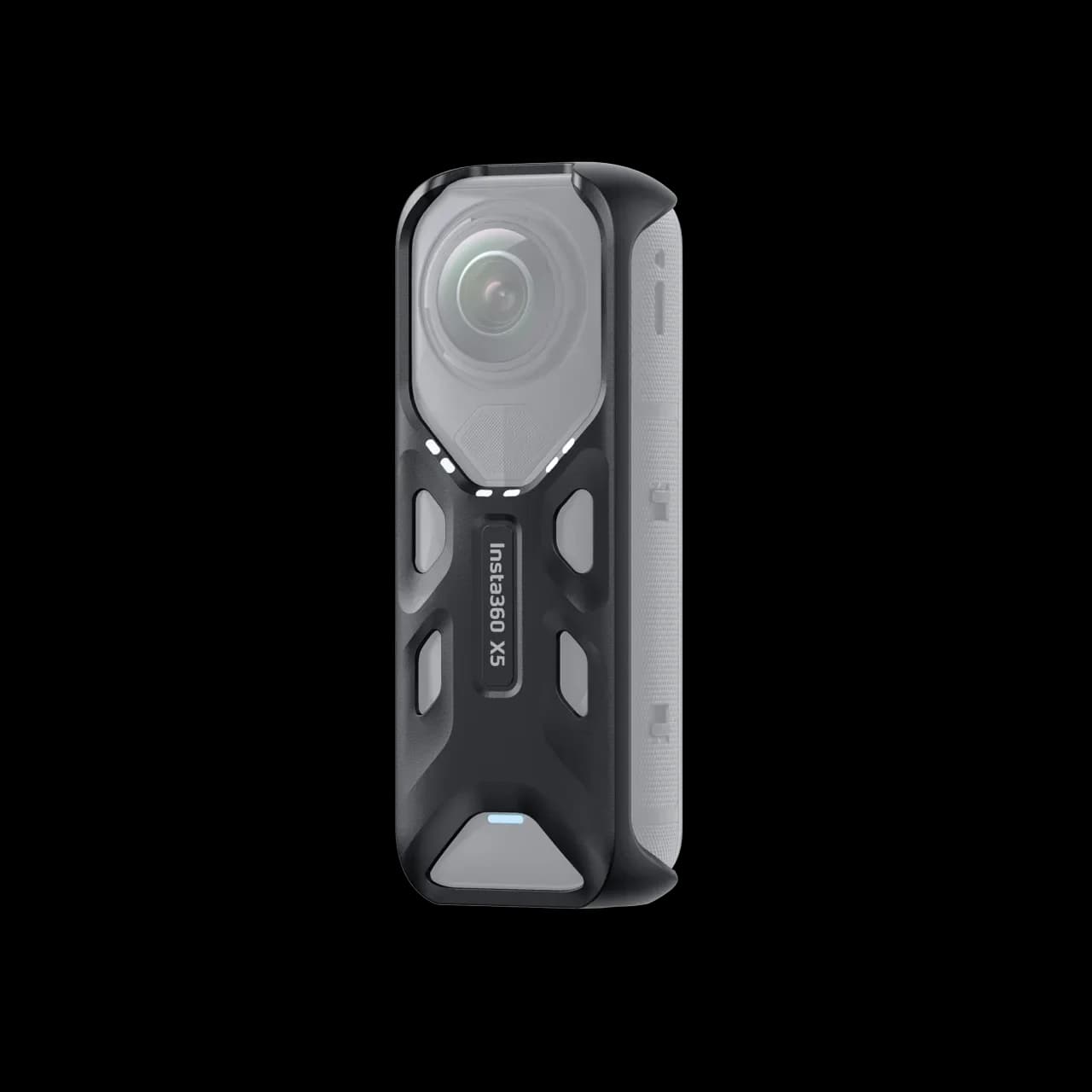 Custodia Protettiva in Silicone Resistente al Calore per Insta360 X5, Cover Termo-Antiscivolo Morbida, Accessori per Action Camera