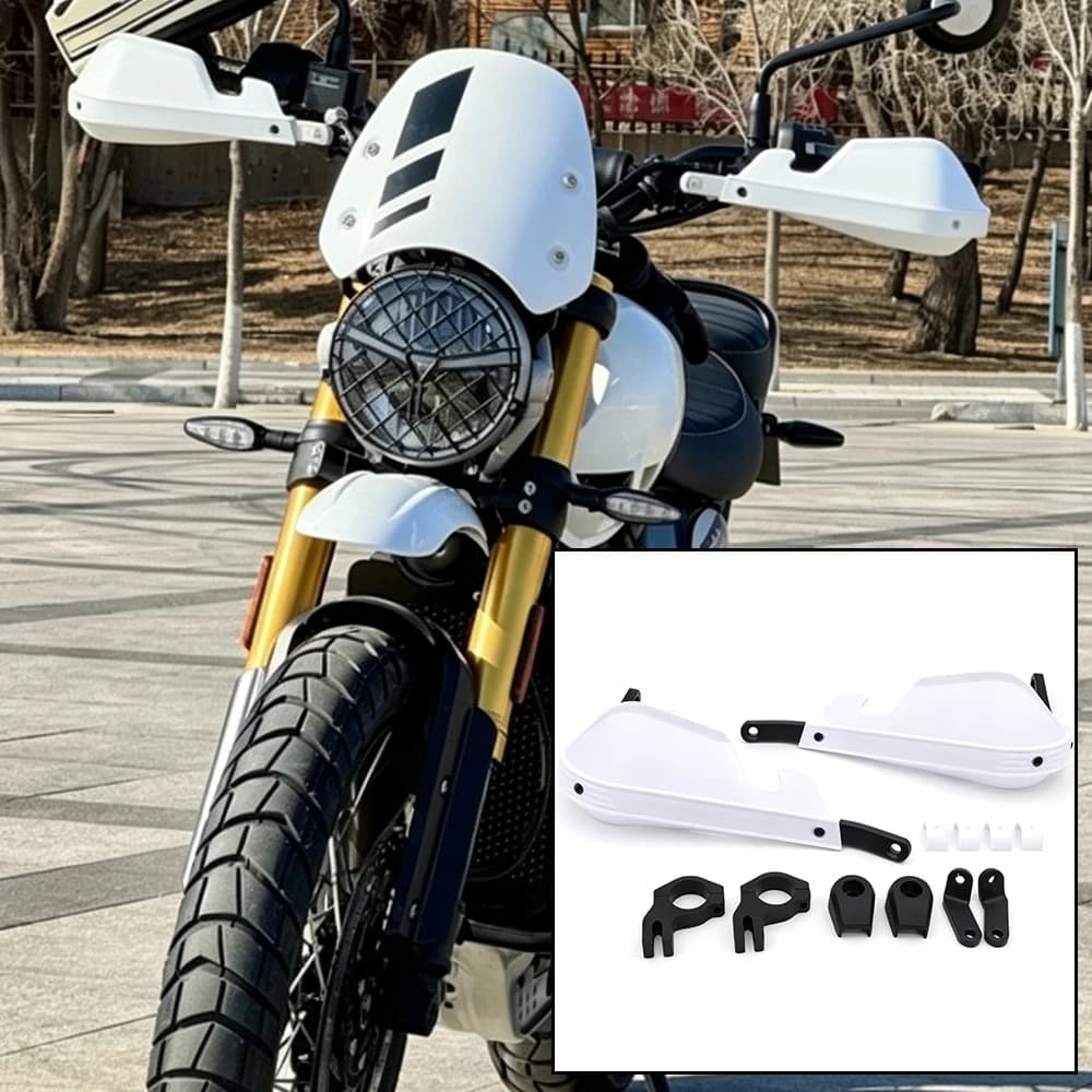 For Triumph Scrambler 400X XC Scrambler400X 400 X Motorcycle Aluminum Alloy Handguard Guard Windshiel Handle Protective Cover