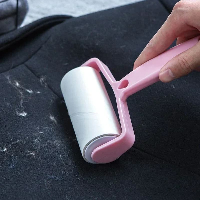 Home-Use Roller Lint Remover with Peelable Paper Fabric Brush for Removing Pet Hair And Dust from Clothes