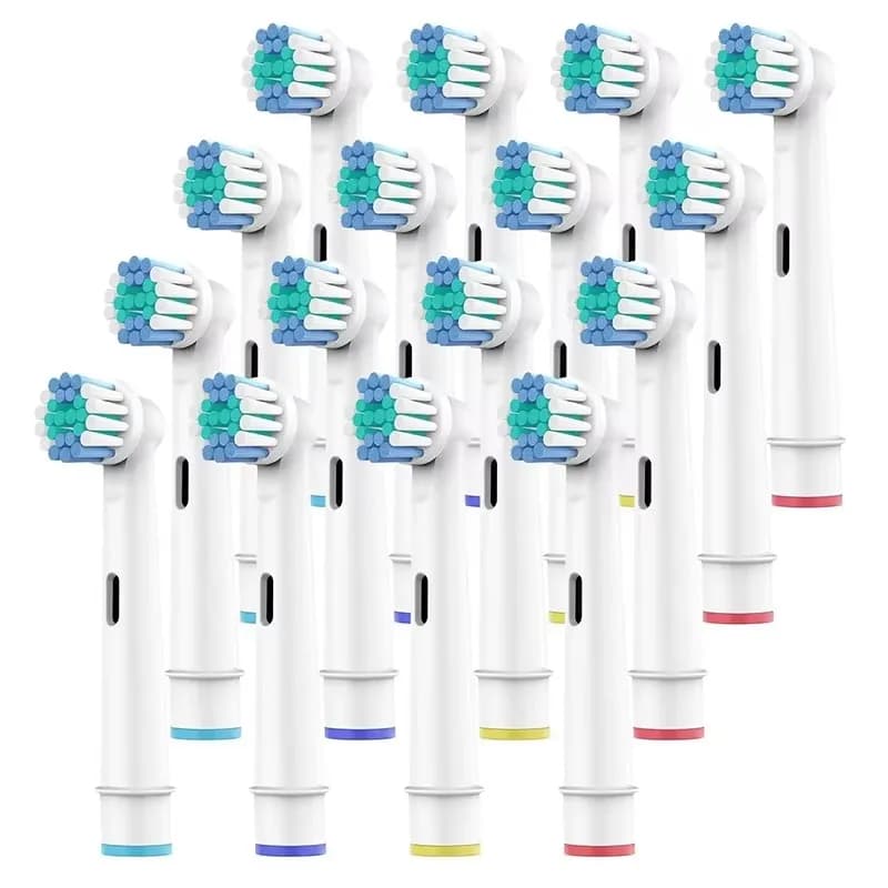4/12/16/20 pezzi di testine di ricambio per spazzolino elettrico compatibili con Oral-B Braun Professional - Setole morbide per la cura dentale