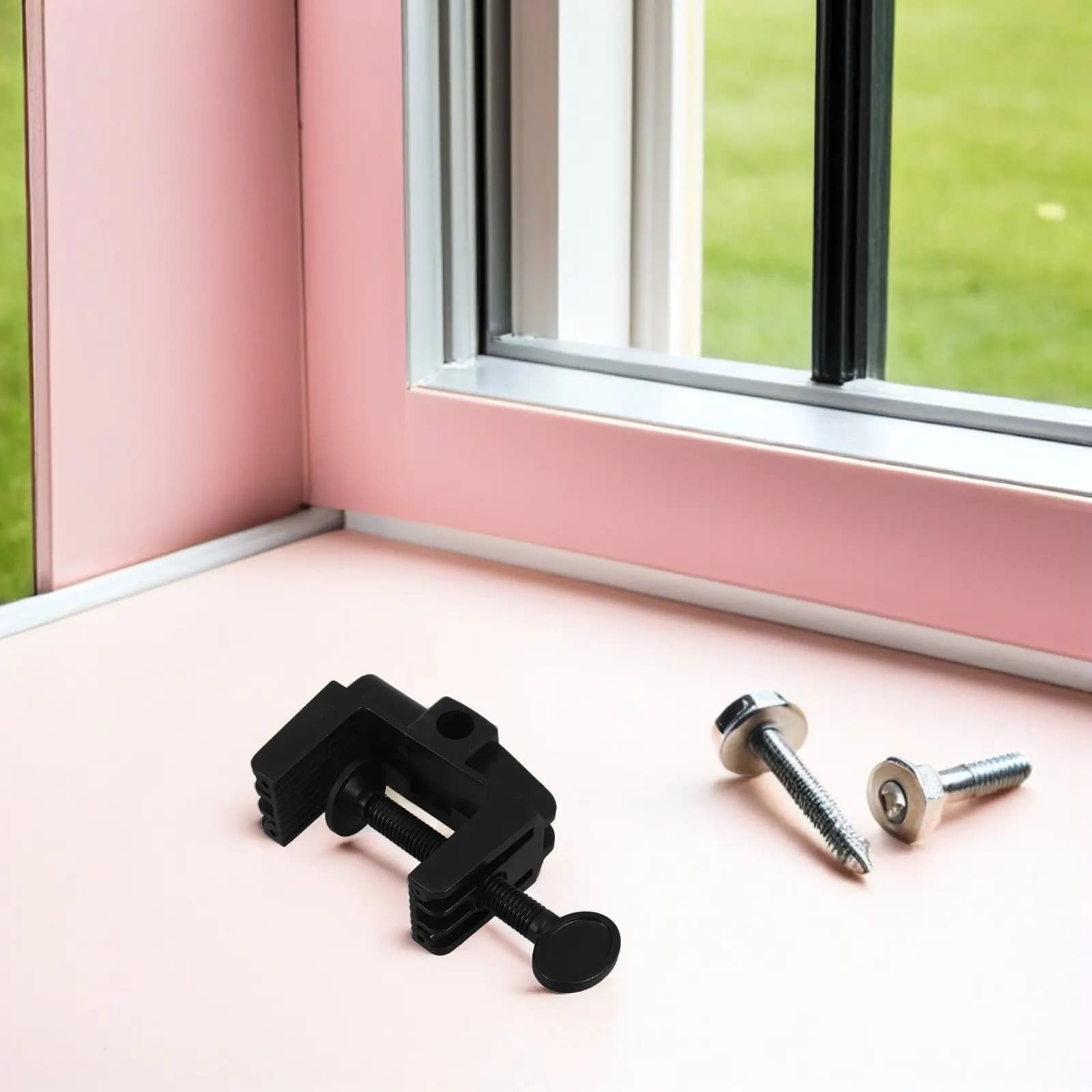 Set di 8 Morsetti per Lampada da Tavolo a Braccio Lungo, Supporto Regolabile in Plastica per Paralume, Clip per Ufficio, Camera da Letto e Lettura