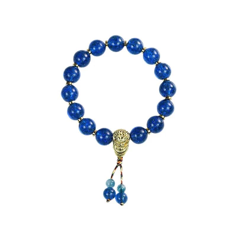 Bracciale in Stile Zen Orientale con Stella a Punte Penule, Gioiello in Vetro per Incenso, per Uomini e Donne, Nuovo Bracciale in Stile Cinese, Regalo