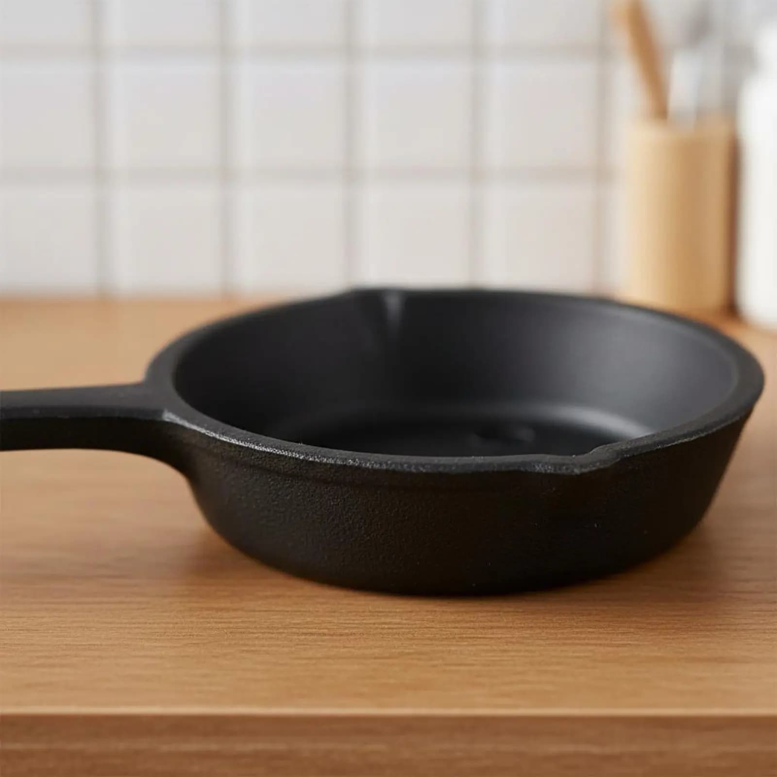 Modello di padella da cucina simulata, design realistico, padella in miniatura, mini padella giocattolo, lavorazione pregiata per gli appassionati