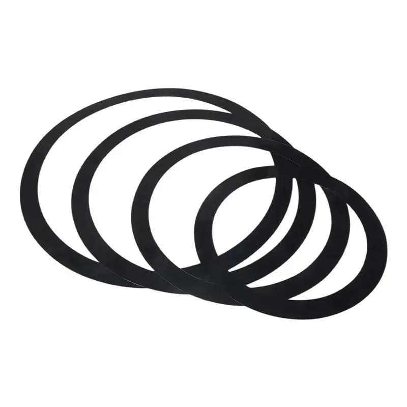 HOTB72A Set di 4 Pad Silenziosi per Percussioni, Kit di Pratica per Batteria, Smorzatori per Rullante, Accessori di Ricambio
