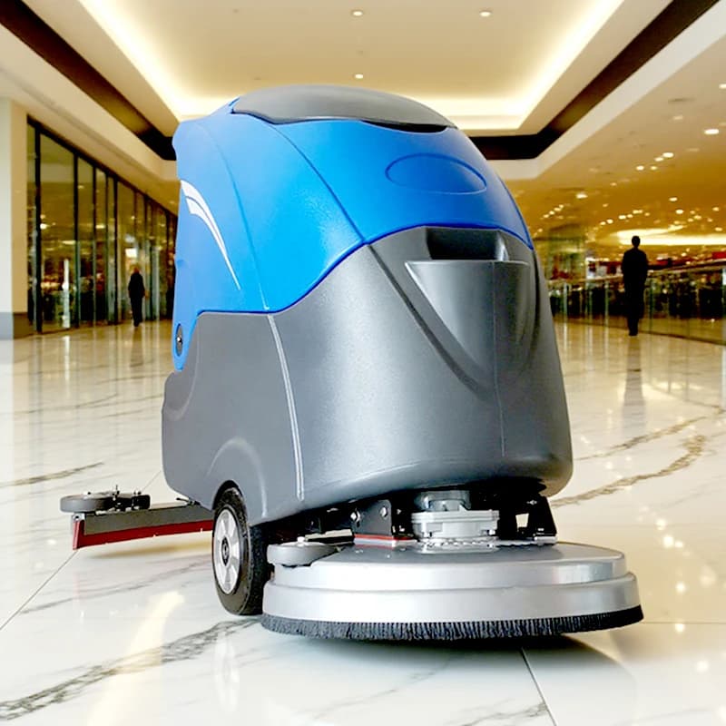 Consegna veloce Lavapavimenti industriale Aspirazione e pulizia Lavapavimenti portatile motorizzato integrato