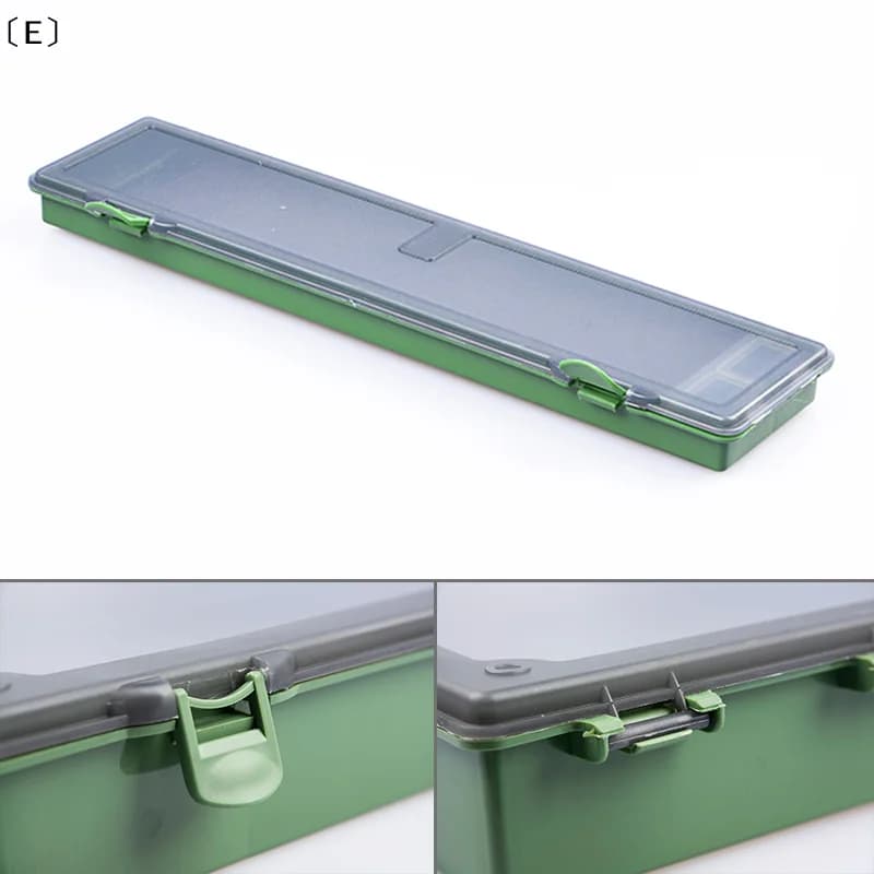 Carp fishing equipment box with rigid support for hair rig and pin, rig box for carp fishing prudentWinter5 reason