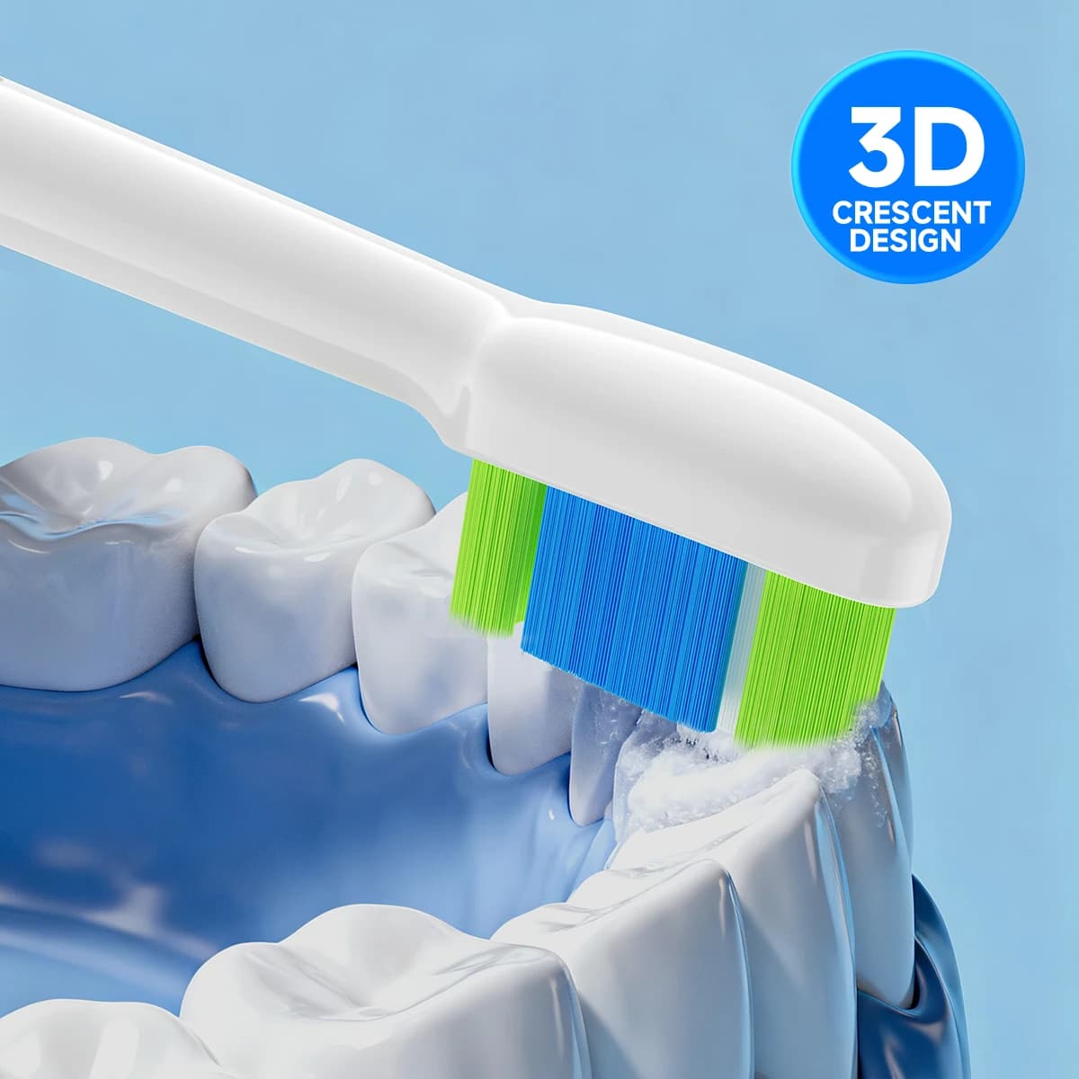Testine di ricambio compatibili con le testine per spazzolino elettrico Philips Sonicare DiamondClean serie HX5/HX6/H7/H8/HX9