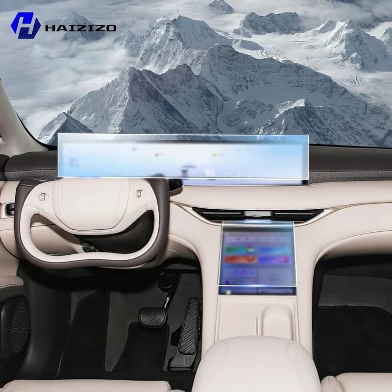 Per MG IM6 2024-2025 Interni auto Protezione schermo opaca console Navigazione GPS Scena LCD Pellicola TPU Resistente ai graffi PPF