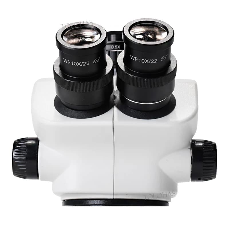 Microscopio Stereo Trinoculare LHISM con Braccio Regolabile Simul-Focale per Pratica Operatoria ENT