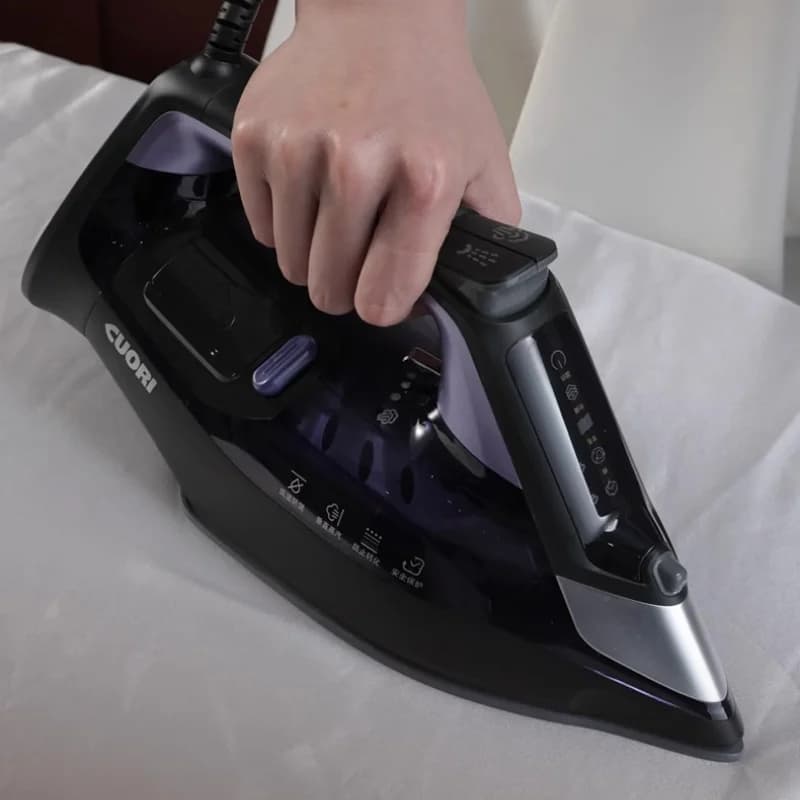 Vaporizzatore per indumenti portatile intelligente, potente pressa a vapore e ferro da stiro, controllo della temperatura multi-ingranaggio, compatto per il stiratura dei vestiti domestici