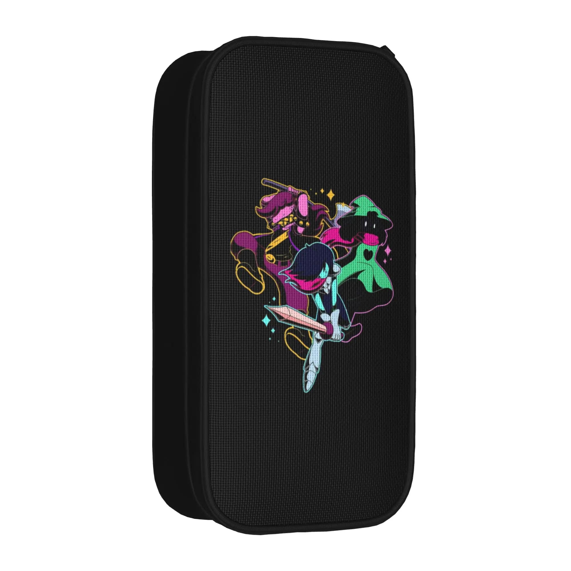 Game Deltarune Kris Ralsei Susie Pencil Case Pen Box Bags Girl Boy Large Storage School Supplies Zipper Pencilcases
