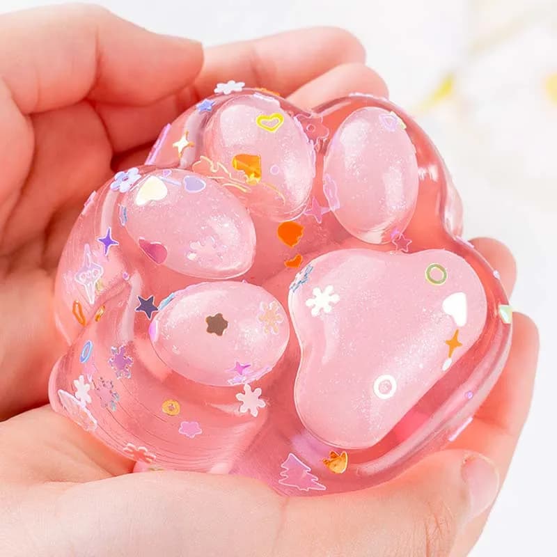 Nuovi Giocattoli Antistress Kawaii a Forma di Zampa di Gatto, Morbidi e Appiccicosi, Gadget Divertenti per Bambini e Adulti
