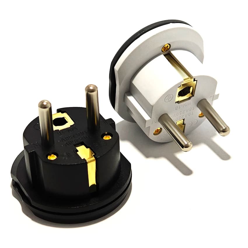 Pure Copper Adapter Converter Universal Socket Wall Socket AC 16A 250V AU US UK CN To European Travel Conversion Plug