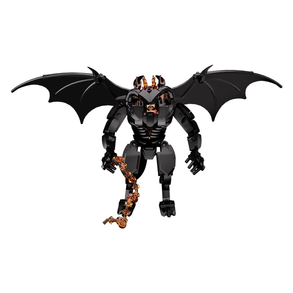 MOC Anelli Film Balrog di Moria Modello Building Blocks Balrog di Moria Demone Mostro Action Figure Assemblaggio Mattoni Giocattolo Regalo