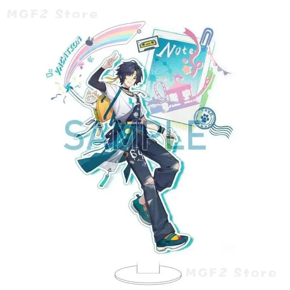 Gioco Anime Zenless Zone Zero Asaba Harumasa ‌ Ornamenti in acrilico, supporto per statuette, modello, piastra, cosplay, decorazione da scrivania, regalo di Halloween