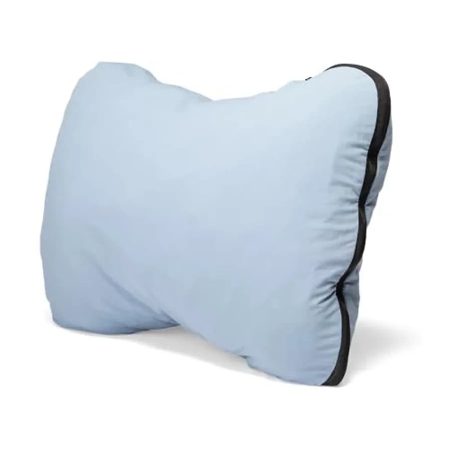 Schiuma memory foam resistente alla temperatura, essenziale per il backpacking e le avventure all'aria aperta - Cuscino da viaggio compatto e ripiegabile - 10 pollici di lunghezza