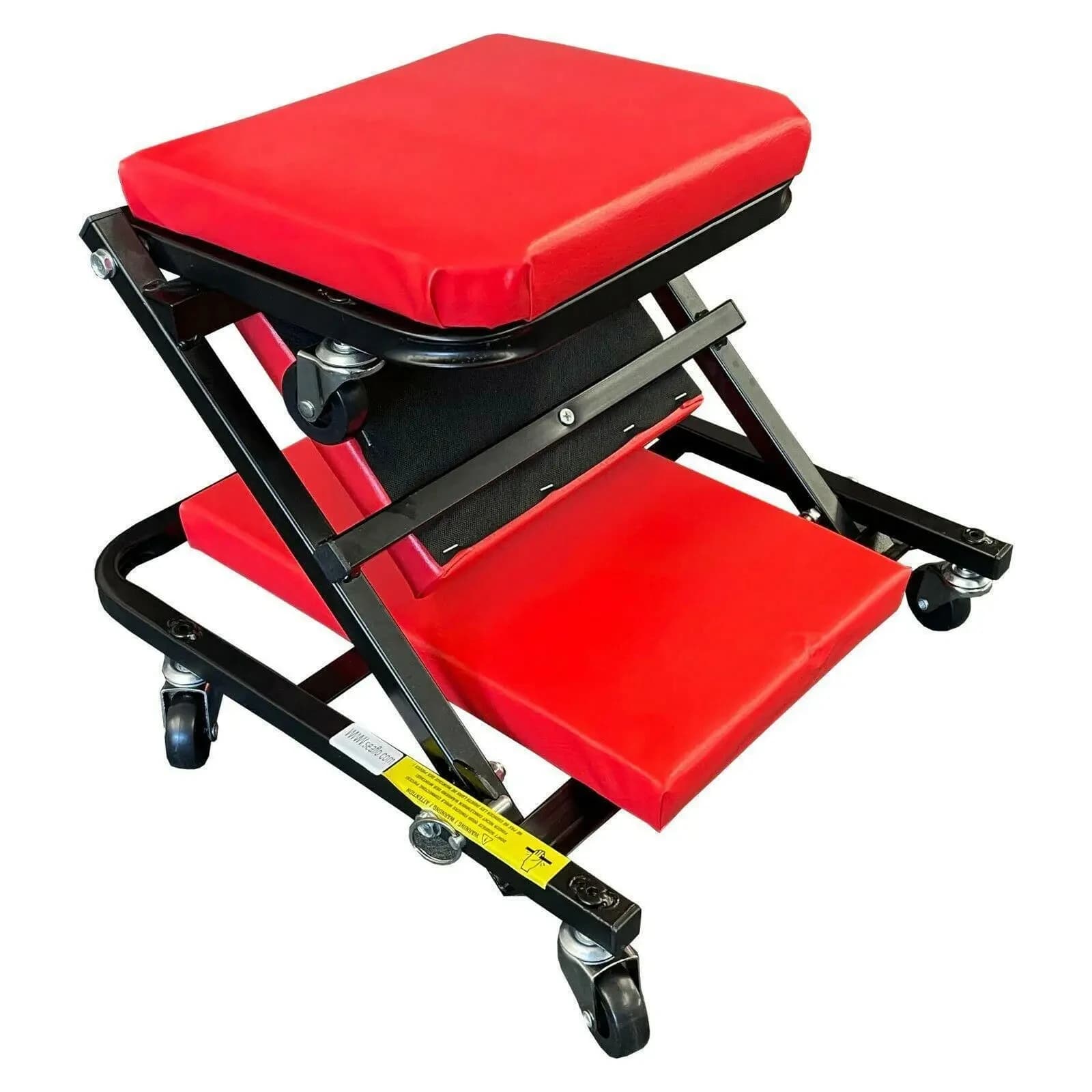 Tappetino per Manutenzione Auto da 36 Pollici, Tavolo da Officina Meccanica, Strumenti per Officina Automobilistica, Sedile per Meccanico con Cuscino Pieghevole