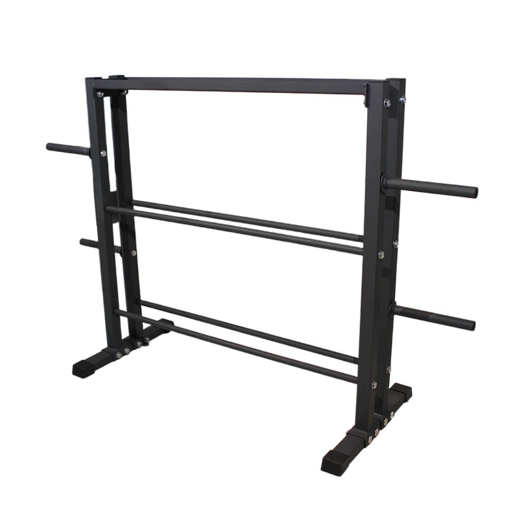 Factory Direct Sales: Modern Gym Rack in Steel at Five Levels with Fixed Holder for Manubri - Competitive Price, Manubri Door Shelf