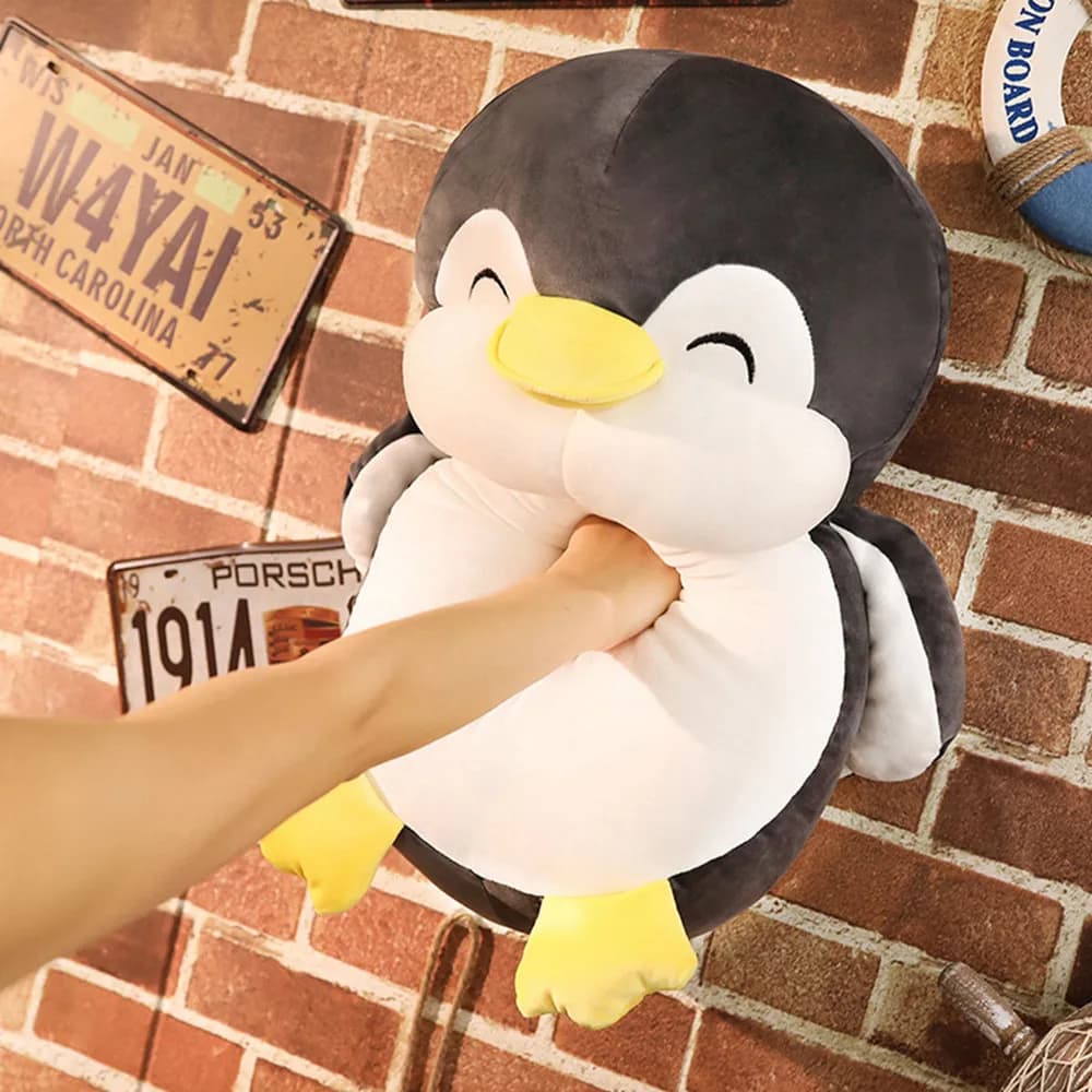 1 pezzo Morbido Pinguino Giocattoli Peluche Cuscino Farcito Kawaii Peluche Pinguino Cuscino Giocattolo Per Le Ragazze Kawaii Animale Biancheria Da Letto Cuscino Decor