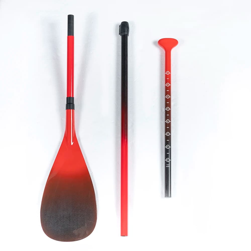 2024 Candy Gradient Carbon SUP Paddle - Adjustable Lightweight Stand Up Paddle for Kayak/Surfing - Surfboard Oar