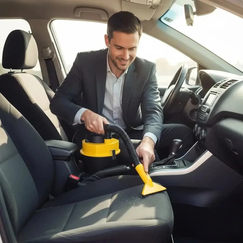 Nuovo Aspirapolvere per Auto 12V ad Alta Potenza, Uso a Secco e Umido, Aspirapolvere Portatile per Auto