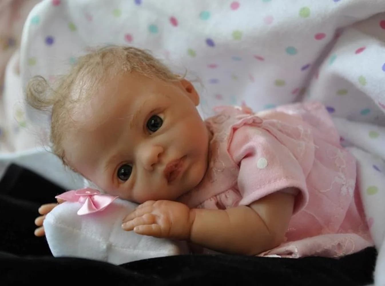 10 Inch Reborn Kit Mini Doll Nessa Handy Doll Parts White Doll Dolls with Soft Fabric Body Non Painted Dolls Kit