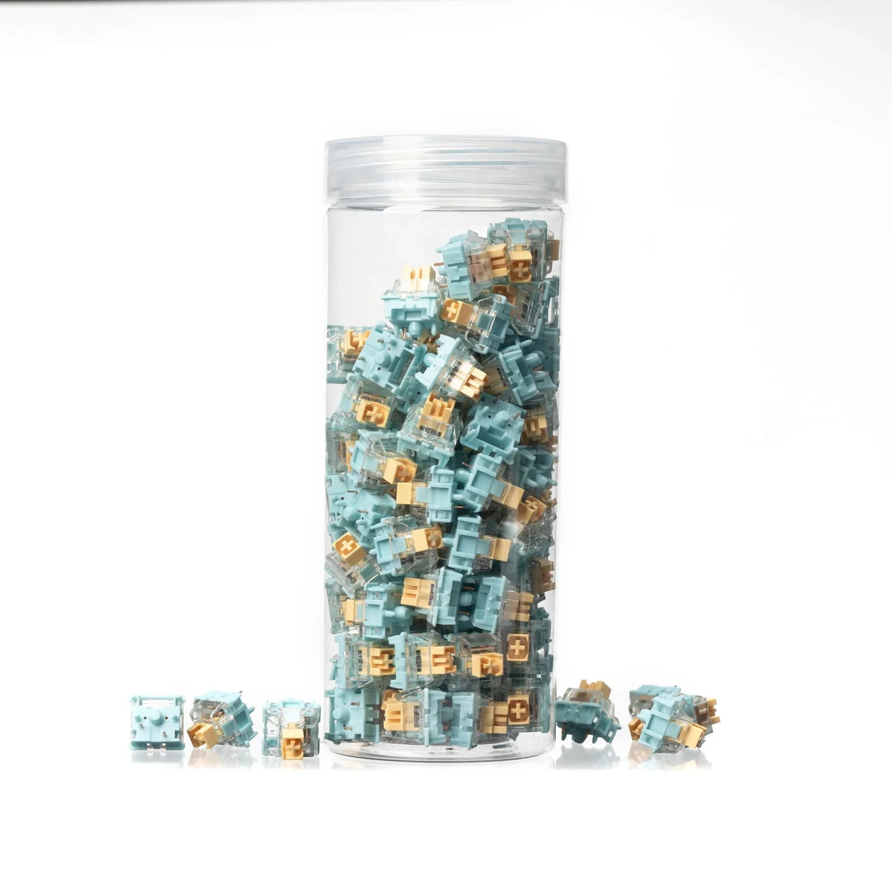 Haimu Sea Salt 110 pcs linear switch for custom mechanical keyboards