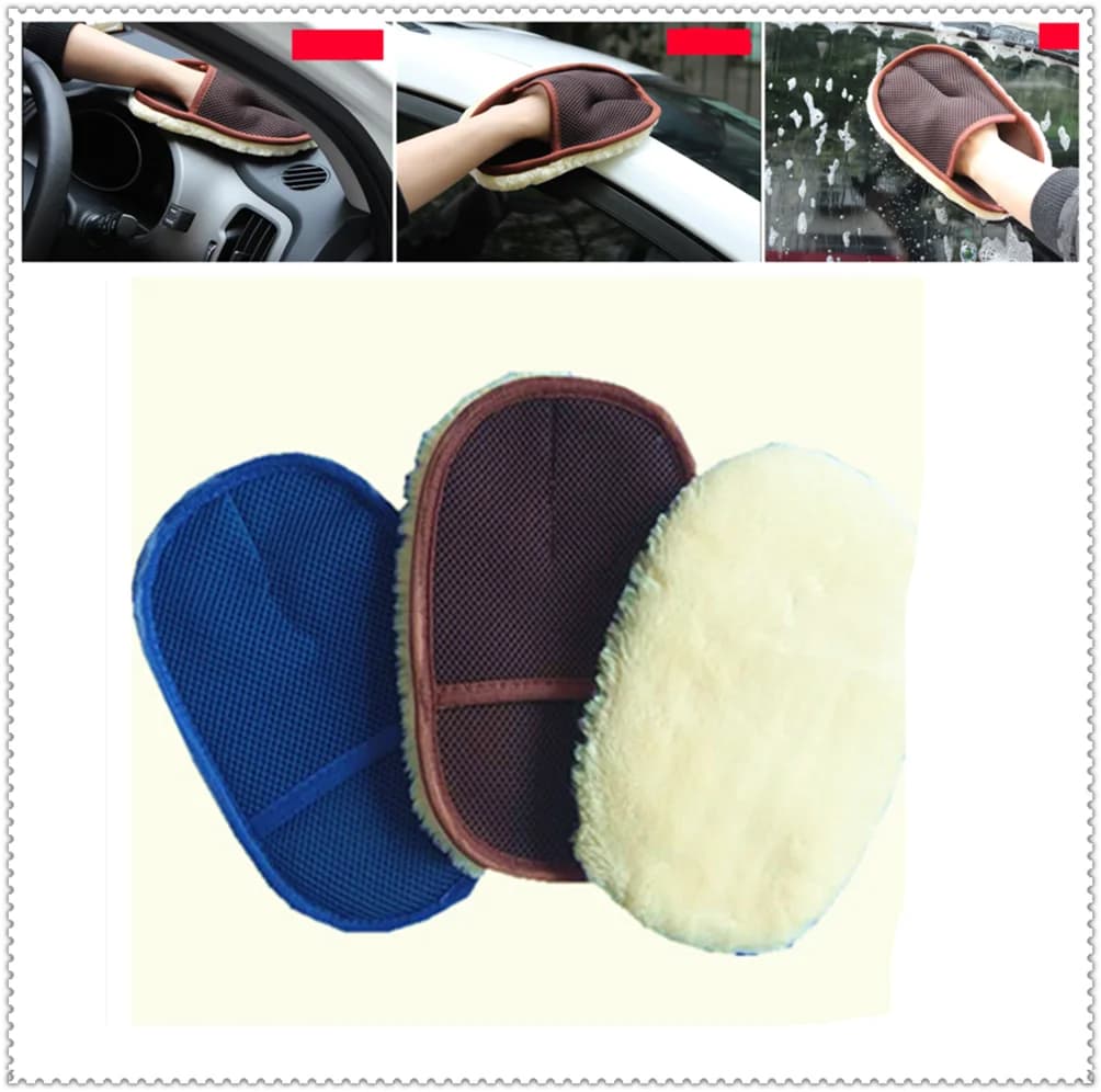 Guanti per la pulizia degli interni dell'auto, per la cura del motociclo, straccio per ceratura, accessori per Audi A4 Avant A4 Cabriolet A6L A8L