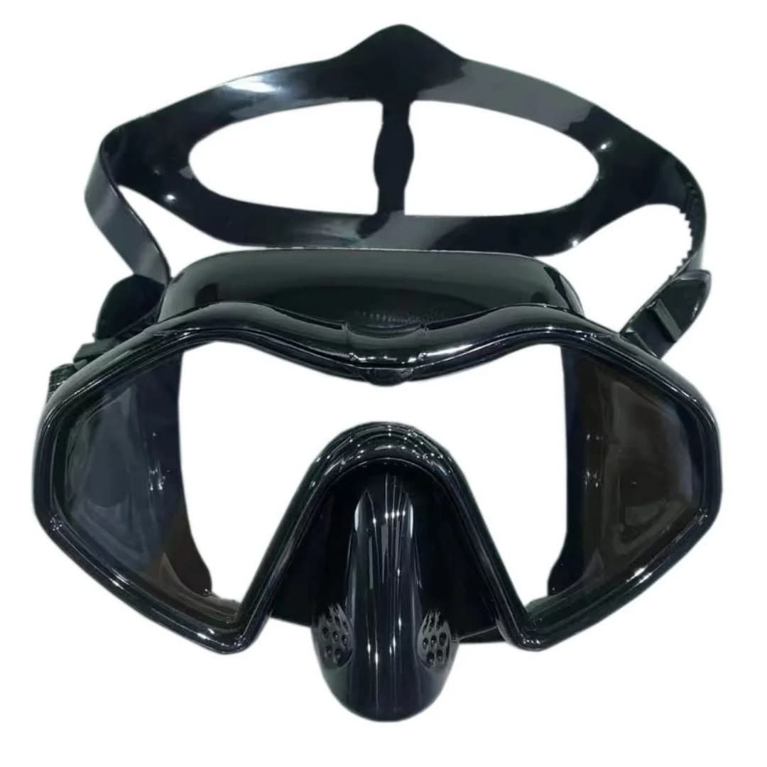 Underwater mask kit with mermaid design: suitable for diving, snorkeling, apnea, wide vision, low volume