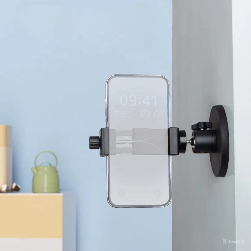 Forte treppiede magnetico per telefono cellulare Supporto treppiede magnetico per iPhone per riprese di telefoni cellulari Tellphone per smartphone