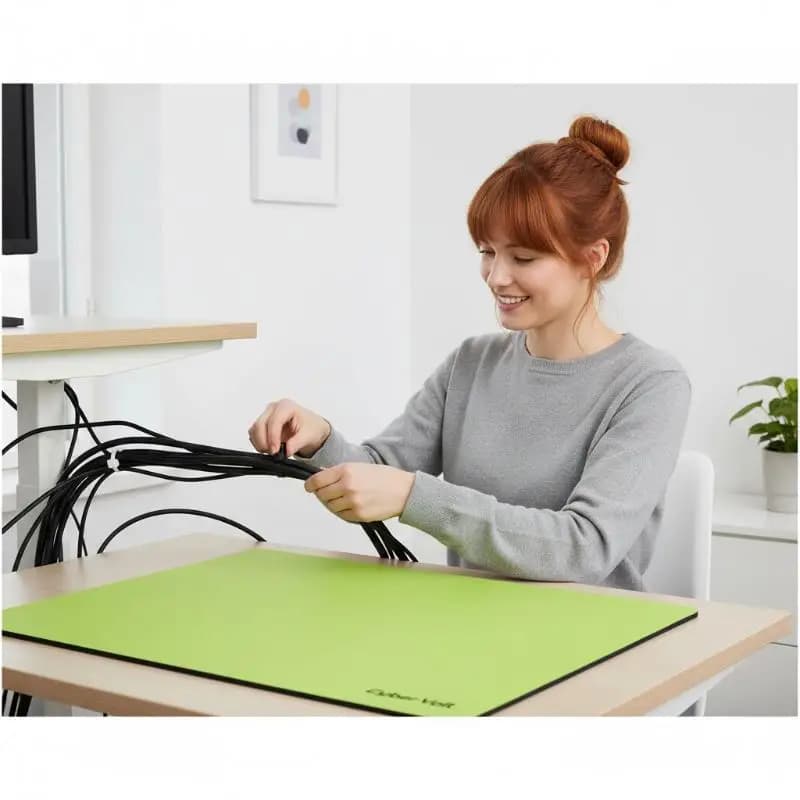 Set di 100/300 Fascette per Cavi a Sgancio Rapido, Fermacavi in Nylon Durevoli e Riutilizzabili per Uso Domestico e Ufficio