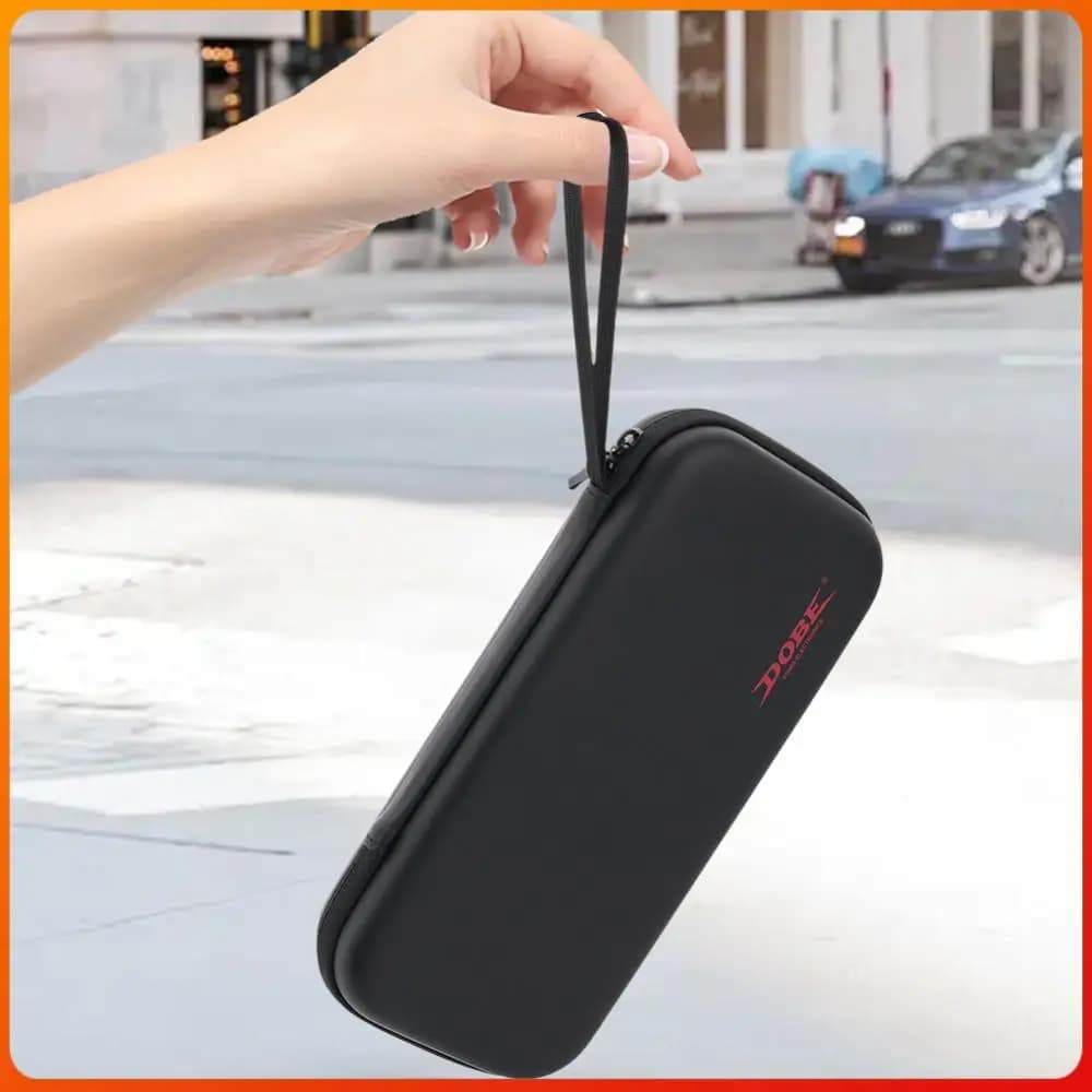 Custodia da trasporto in EVA con tasche in rete, borsa portaoggetti portatile con scatola organizer per cartucce di gioco 8-bit per Switch 2 NS2