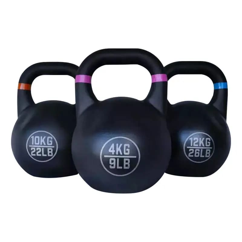2026 Wholesale Powder Coated Kettlebell Heavy Duty Competition Kettlebell For Trainingpromote Sales