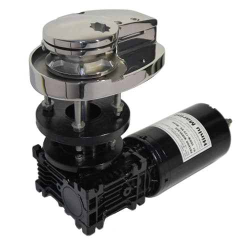 Guinuola per verricello con ancoraggio verticale 12V 24V 1500W con/senza cabstan per barca marina