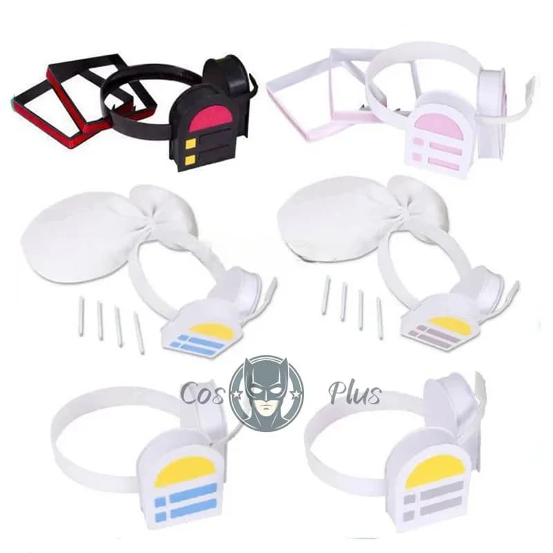 Miku Cosplay Copricapo Anime Miku Auricolare Giochi di ruolo Puntelli Cartoon Carnevale Festa Cos Copricapo Spettacolo teatrale