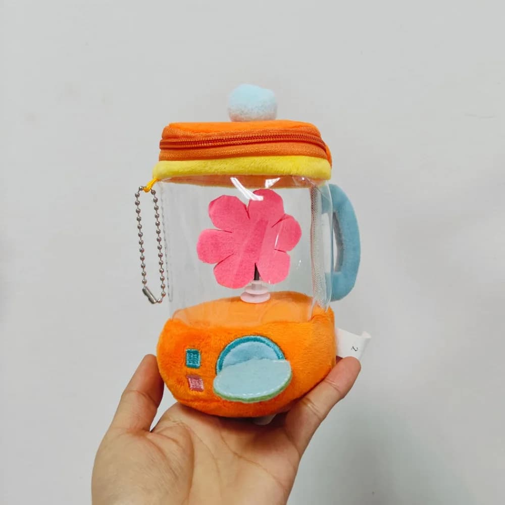 Cartoon for children Gifts Funny carrot Spremygrumi Plush with Drawstring Rotating Bag Pendents Carrot/Fiore Frullatore Toy Plush Keychain