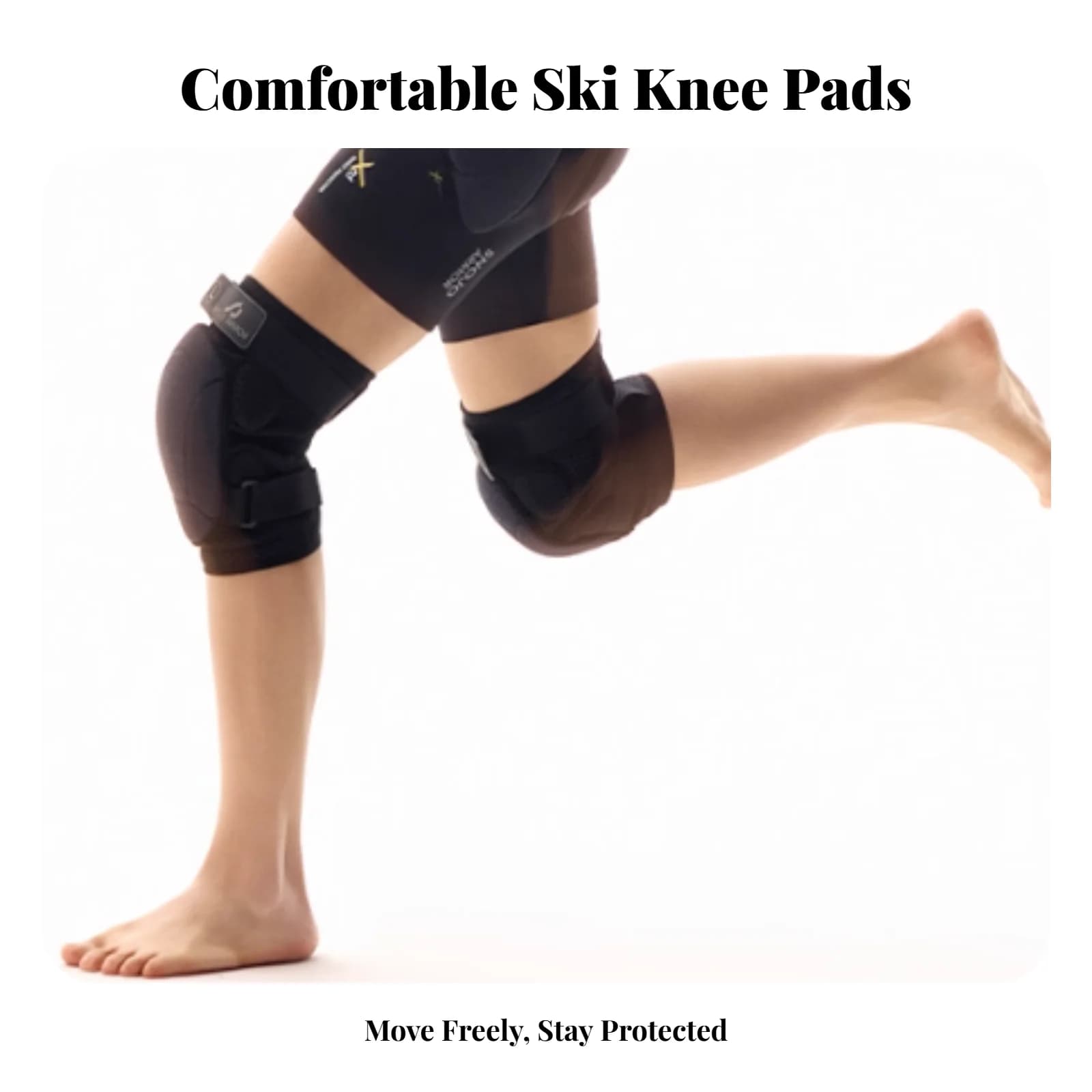 Ginocchiera da Sci in Kevlar, Traspirante, per Donne, con Imbottitura XRD