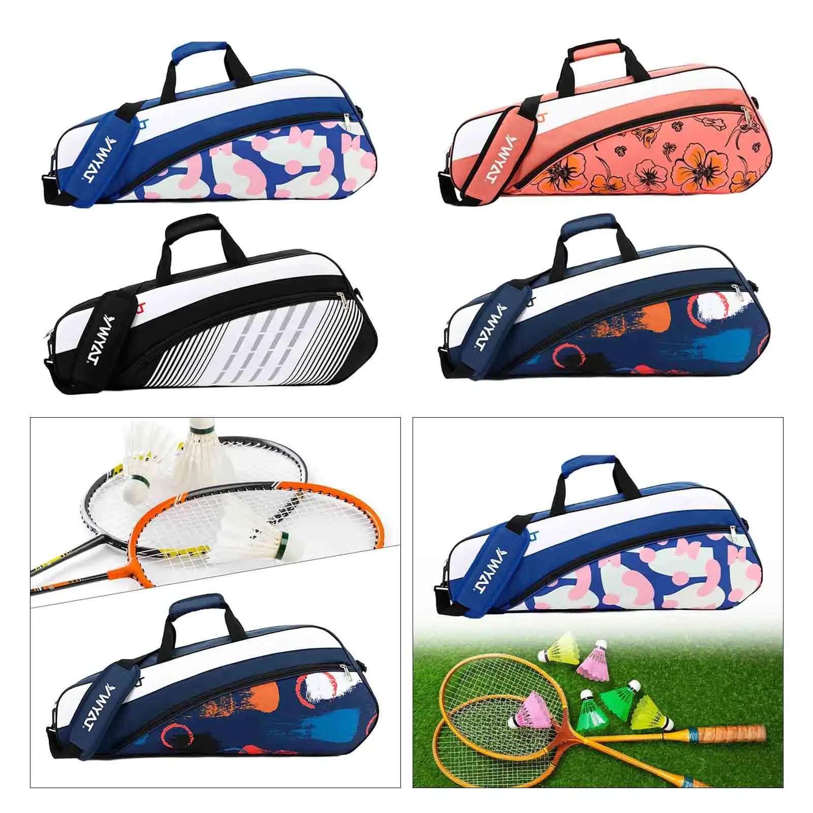 Badminton Racket Bag，Tennis Sports Backpack，Racquet Carrying Bag，Tennis