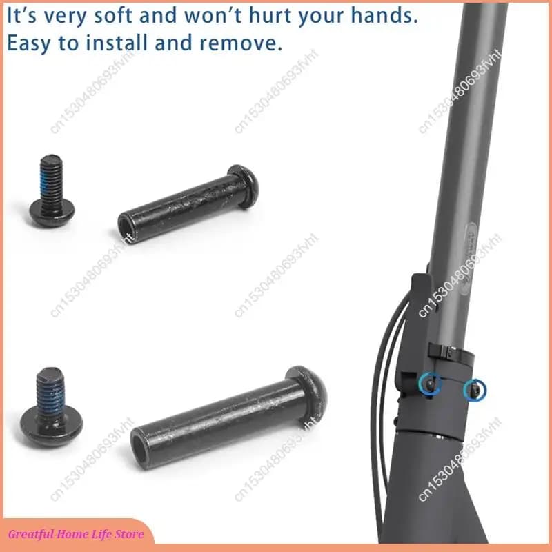 AT59 Scooter Elettrico Riparazione Pieghevole Pothook Cerniera Bullone Blocco Anello di Tiro Gancio Vite Parte Fissa Per Ninebot MAX G30 B