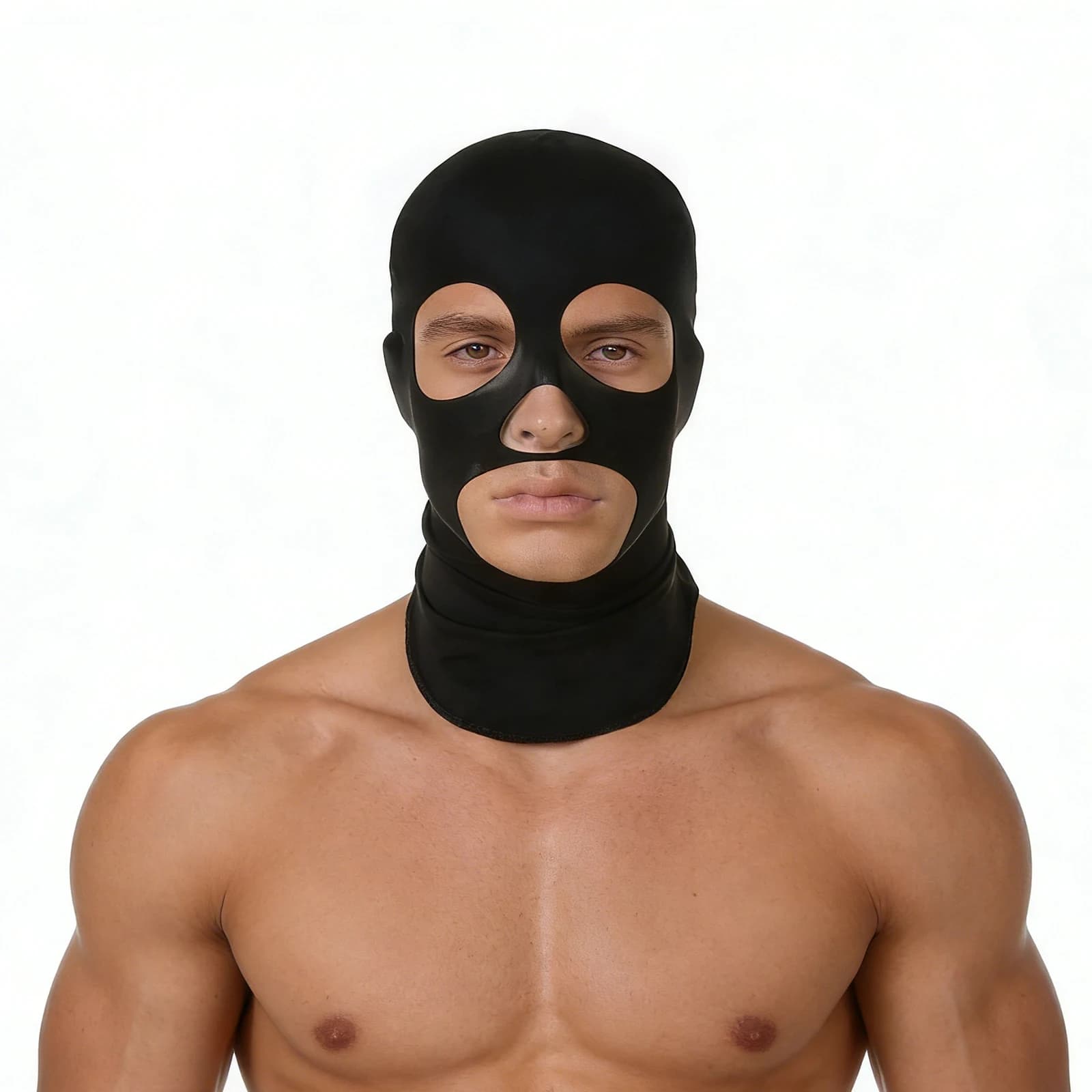 Passamontagna Integrale in Seta Ghiaccio, Maschera per Cosplay e Giochi di Ruolo, Copricapo per Feste e Club