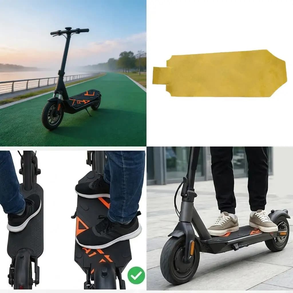 copertura spessa della pedana in silicone protegge i pedali dello scooter per il pezzo ricambio dello scooter 69HD