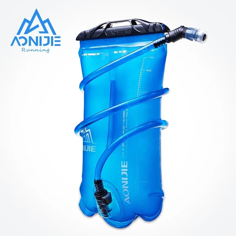AONIJIE-Soft Reservoir Water Bladder Hydration Pack Water Storage Without BPA 1.5 L, 2 L, 3 L for Running Vest SD16