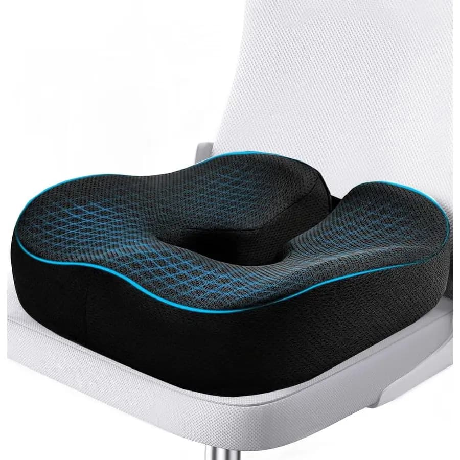 Cuscini di seduta per sedie da ufficio, cuscino di seduta ortopedico per sedia da scrivania, auto, sedia a rotelle, supporto scientifico ergonomico, amplificatore per fianchi Ta