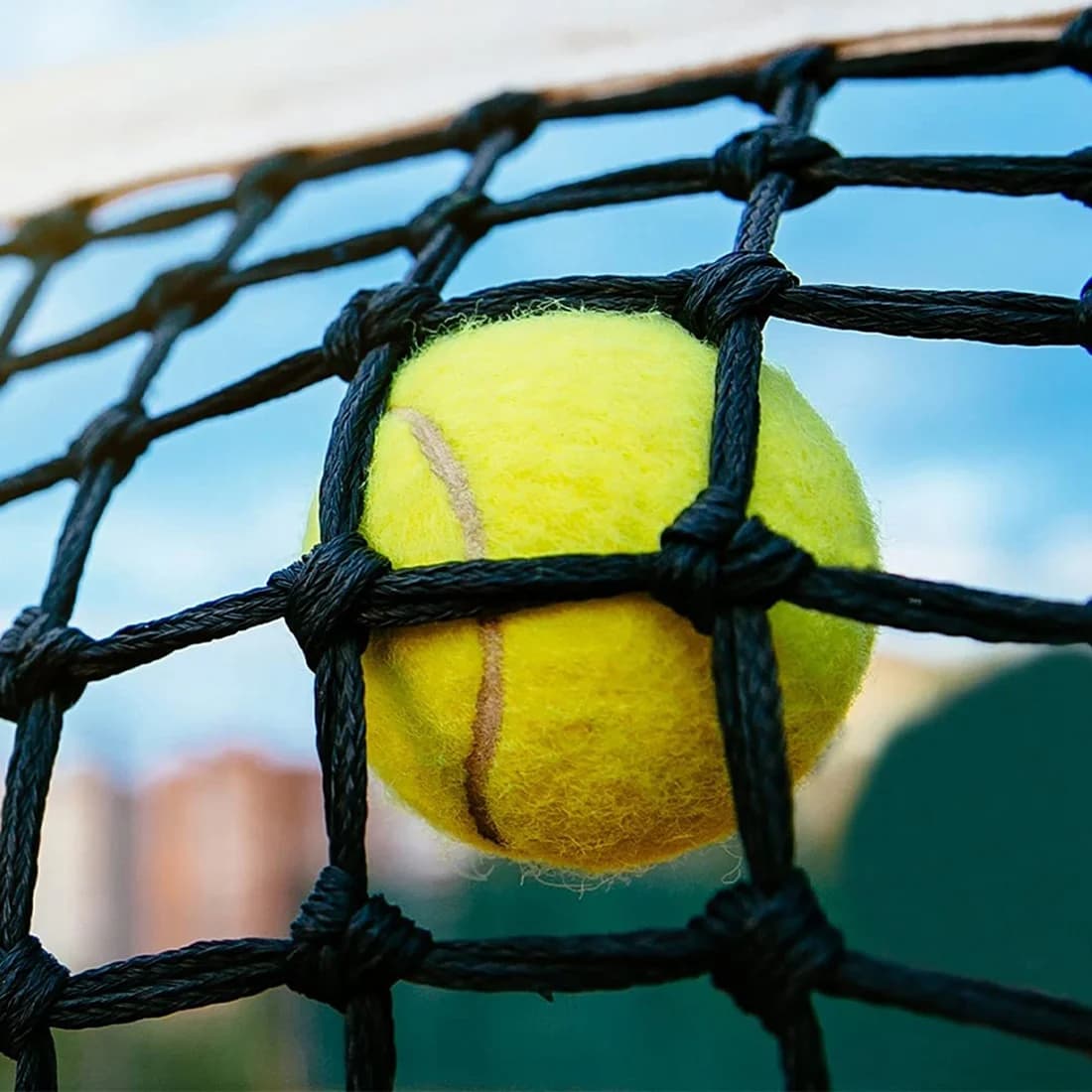【Supernew】 Confezione da 12 palline da tennis con borsa portaoggetti - Palline da tennis di alta qualità a parete spessa - Perfette per tennis e cricket
