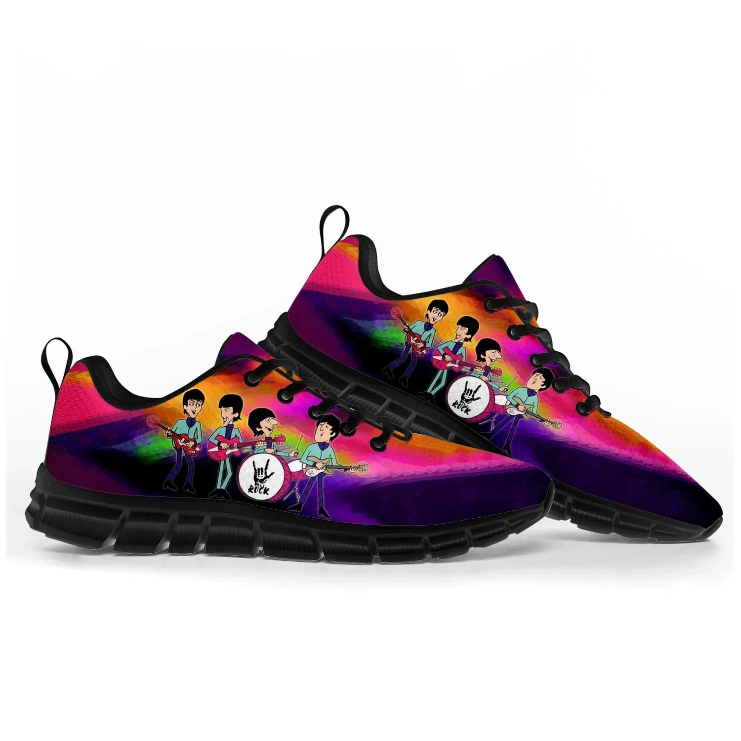 Handsome Musician Sports Shoes Mens Womens Beatle Sneakers High Quality Sneaker Customize DIY Couple Shoe