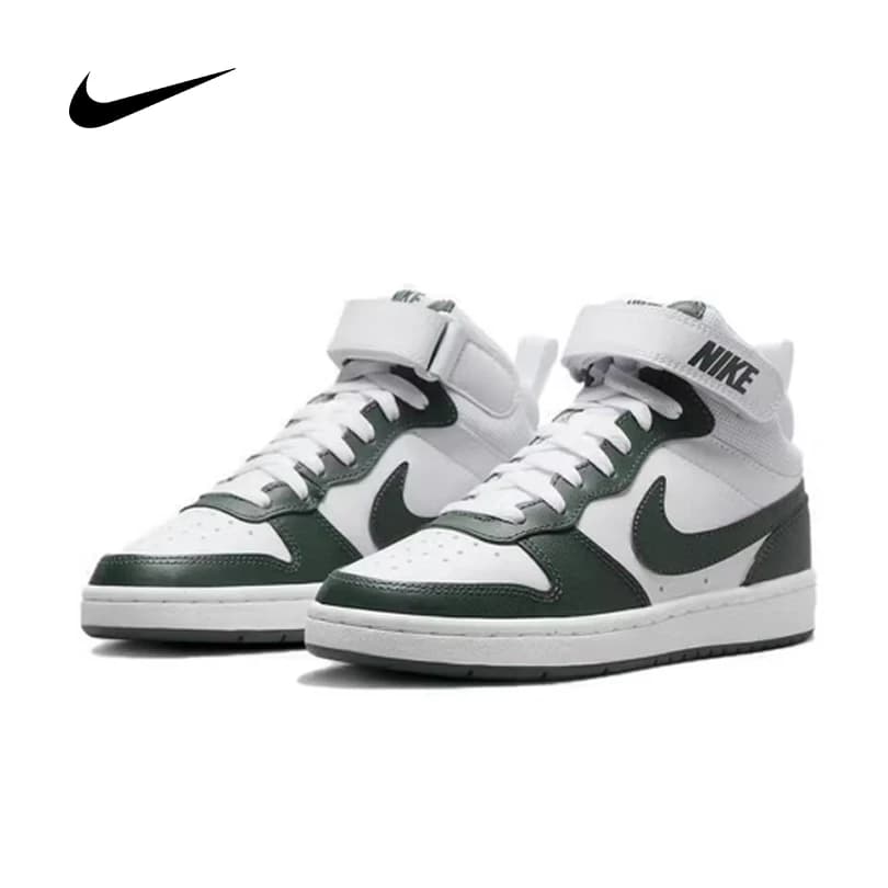 Nike Unisex Youth Court Borough Mid 2 Sneakers casual da esterno con cinturino in velcro CD7782-119